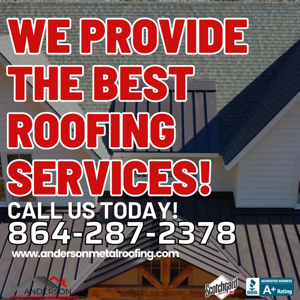 Slide of Anderson Metal Roofing and Shingles