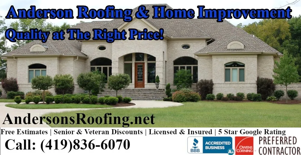 Professional storm damage roof repair experts serving Graytown, OH - Anderson Roofing & Home Improvement