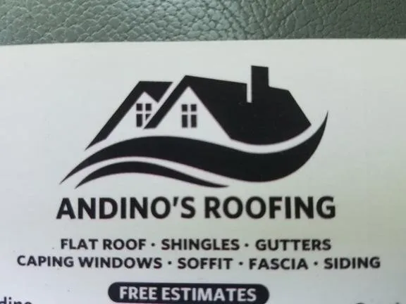Slide of Andino's Roofing