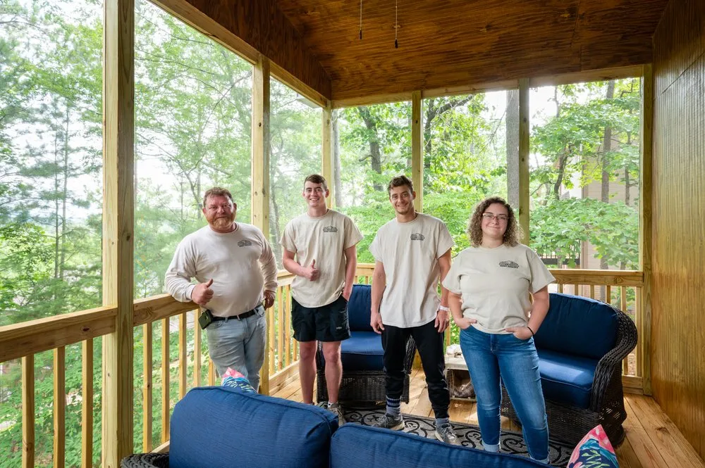 Slide of Andrew Muncey's Home Repair