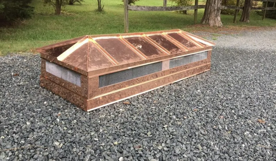 Licensed roof installation in Pfafftown, NC by Andrew’s Chimney Caps