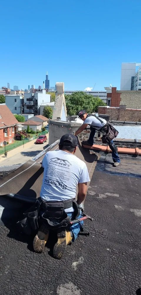 Slide of Andrew's Roof & Gutter Maintenance