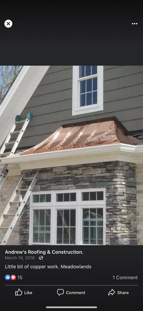 Professional roof leak repair experts serving Pfafftown, NC - Andrew’s Roofing and Construction