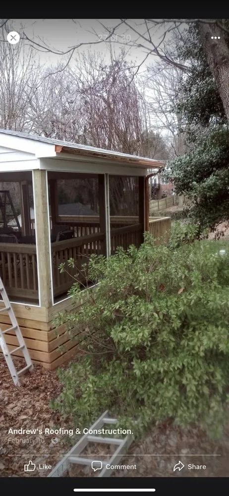 Licensed storm damage roof repair in Pfafftown, NC - Andrew’s Roofing and Construction