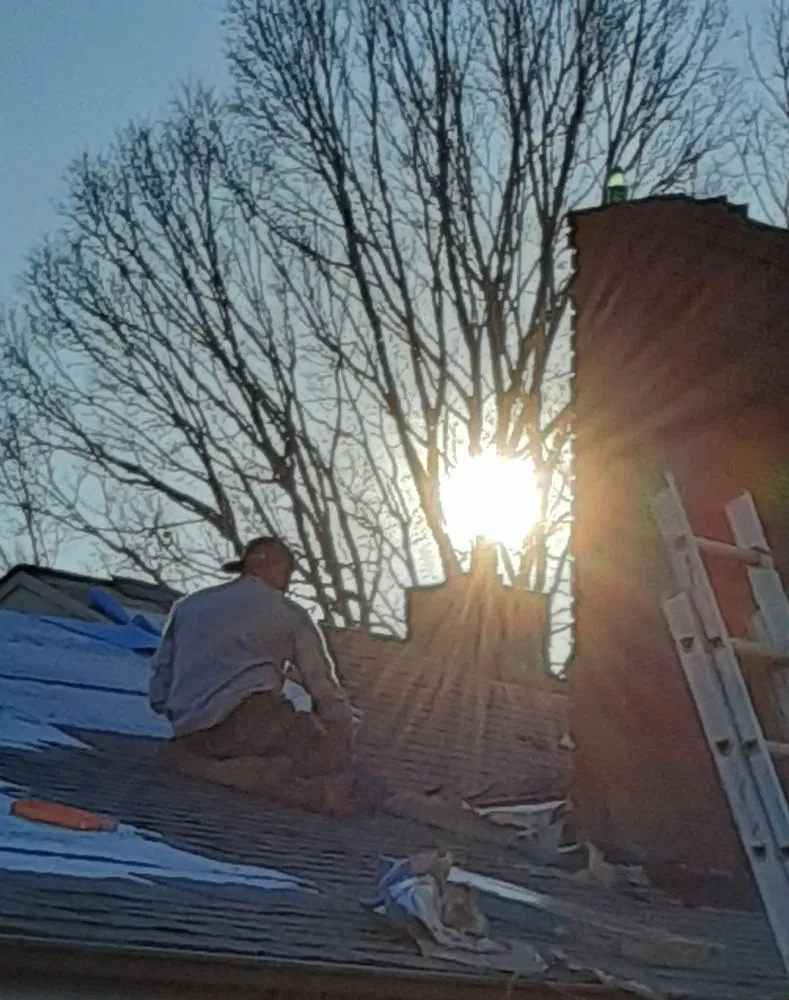 Reliable roof installation after storm damage in Winston-Salem, NC by Andrew's Roofing