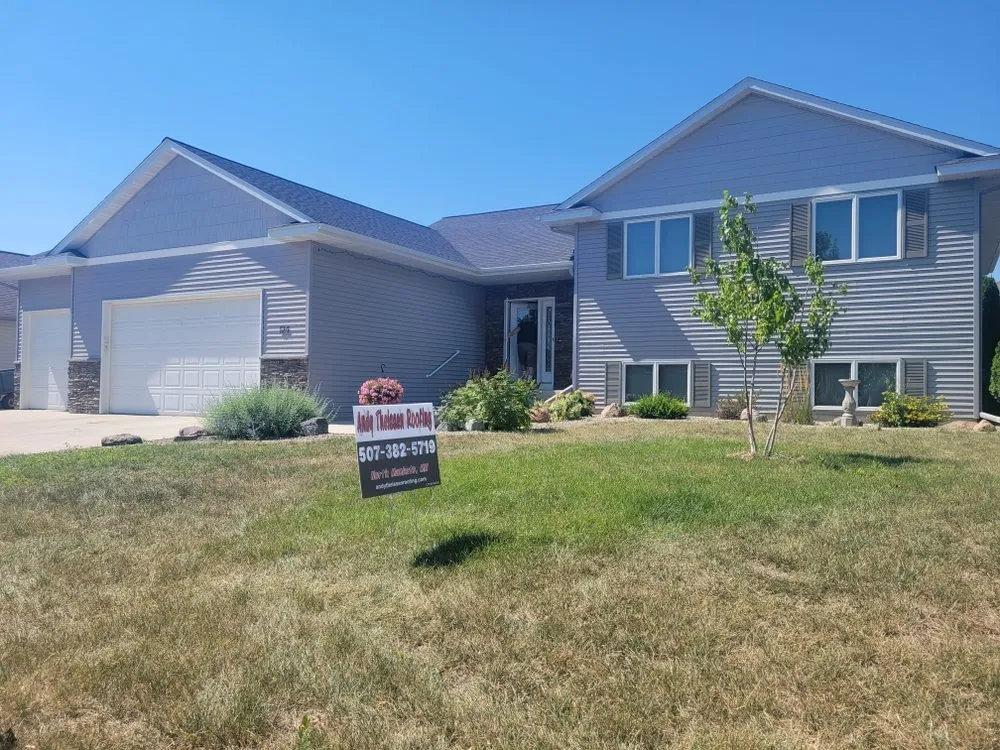 Top-rated roof leak repair for fast service in Kasota, MN by Andy Theissen Roofing