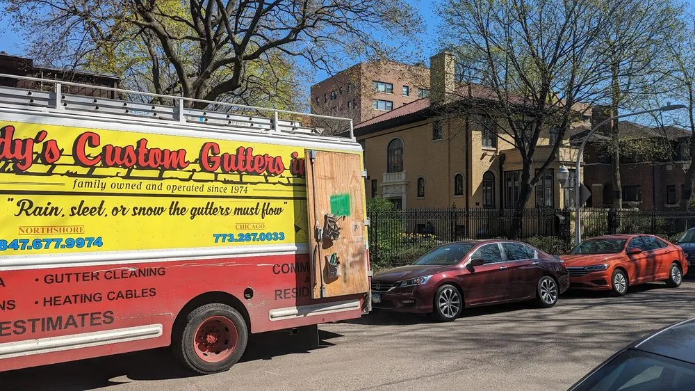 Slide of Andy's Custom Gutters