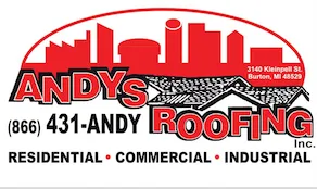 Slide of Andy's Roofing