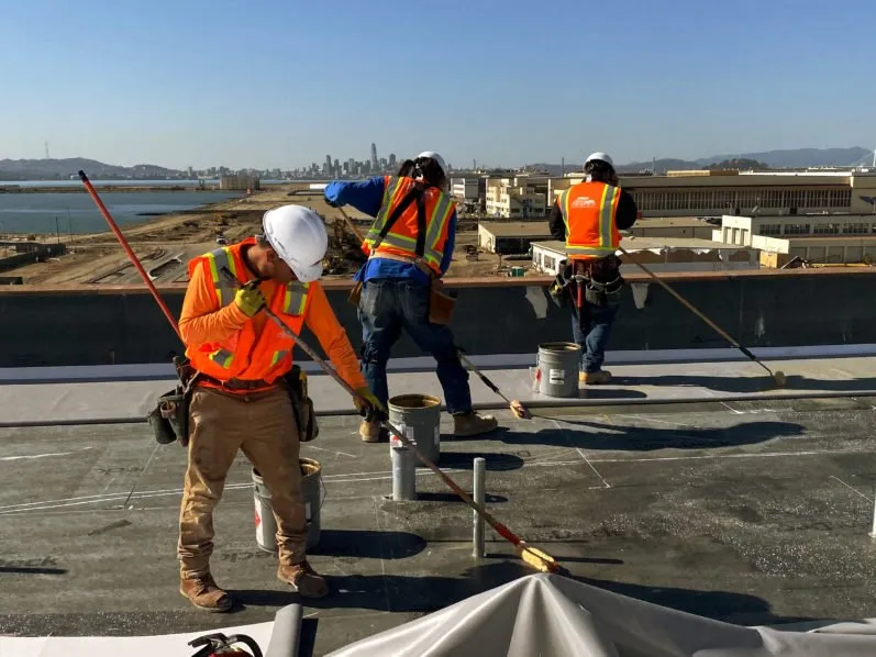 Slide of Andy's Roofing