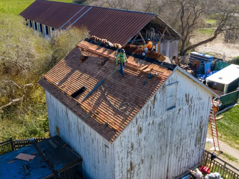 Slide of Andy's Roofing