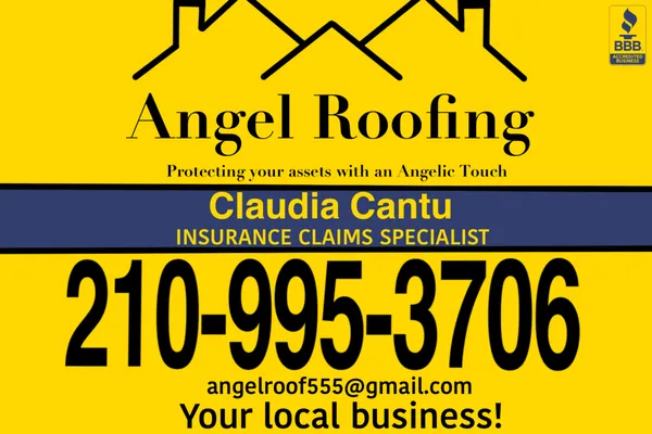Angel Roofing Logo