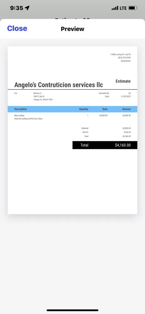 Top-rated roof leak repair in Tampa Bay, FL by Angelo’s Construction Services