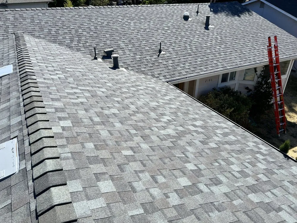 Slide of Angelo's Roofing