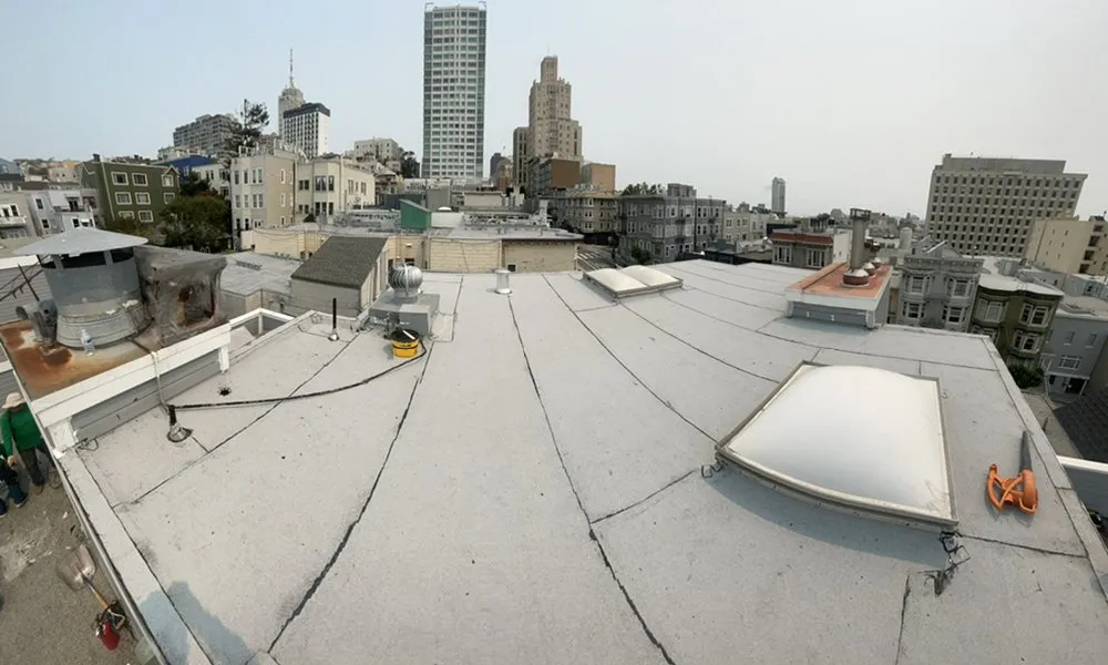 Slide of Angelo's Roofing