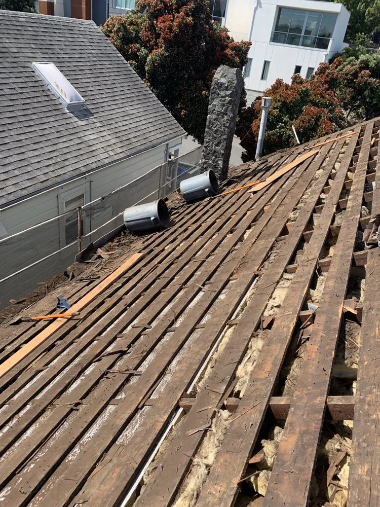 Slide of Angelo's Roofing