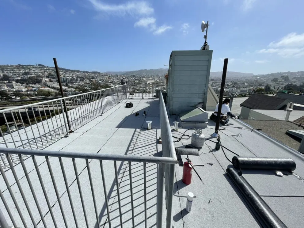 Slide of Angelo's Roofing