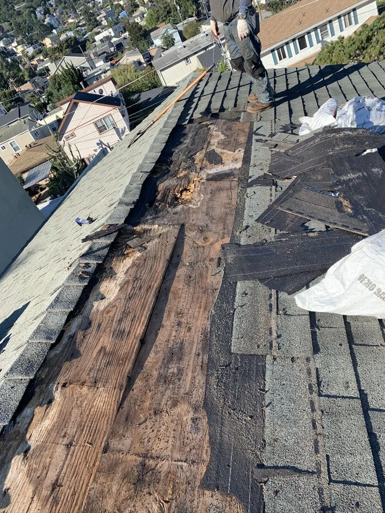 Slide of Angelo's Roofing