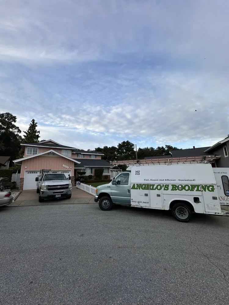 Slide of Angelo's Roofing