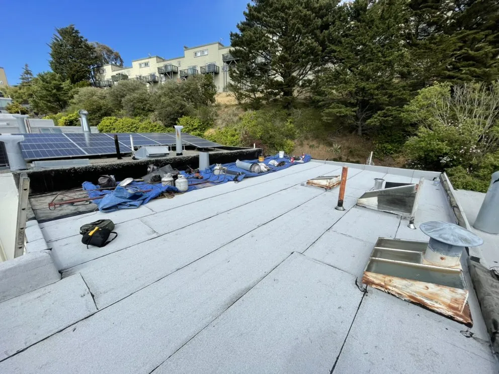 Slide of Angelo's Roofing