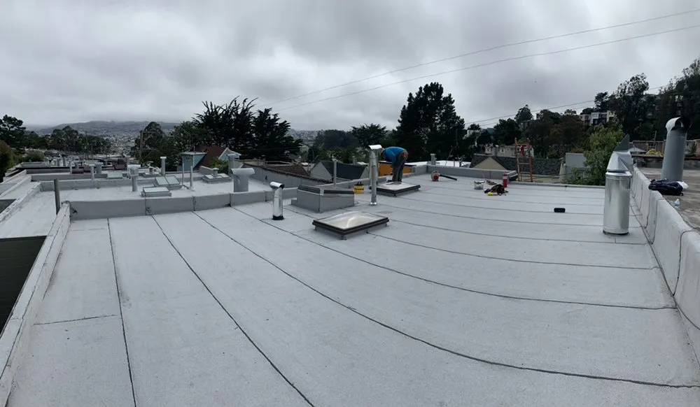 Slide of Angelo's Roofing