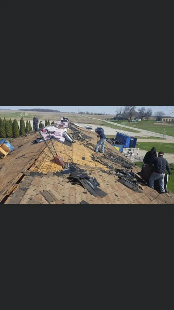 Slide of Angelo's Roofing