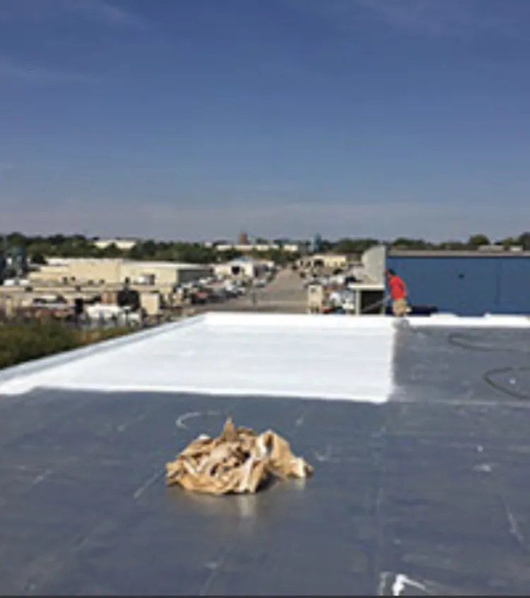 Slide of Angelo's Roofing