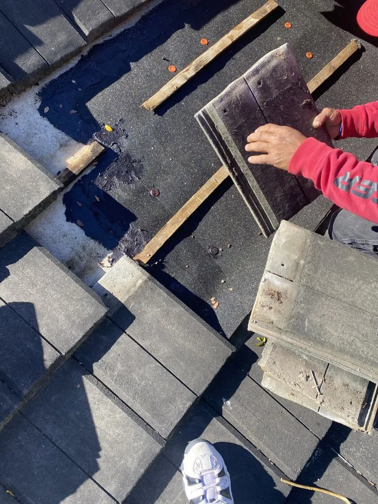 Slide of Angel's Roof Repairs