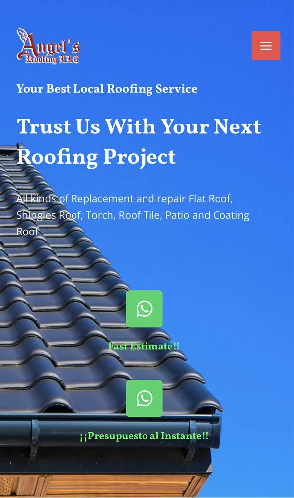 Slide of Angels Roofing