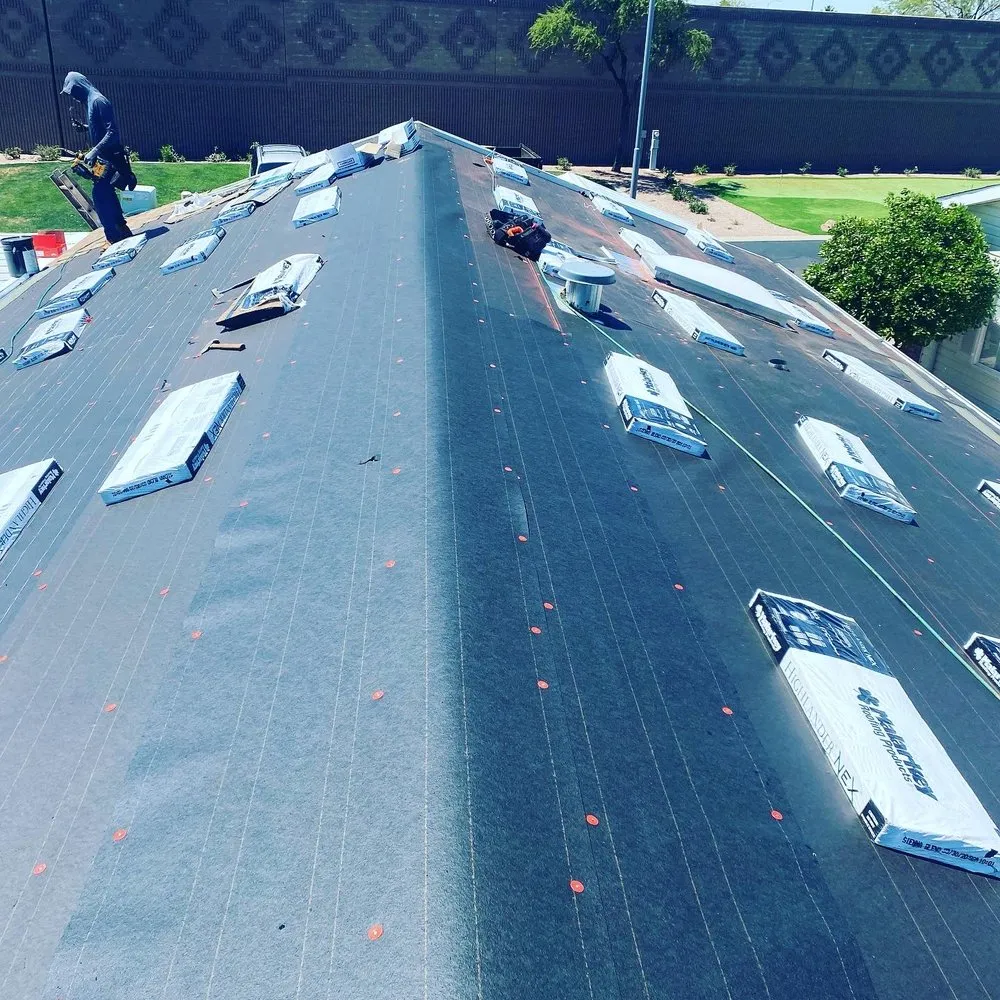 Slide of Angels Roofing