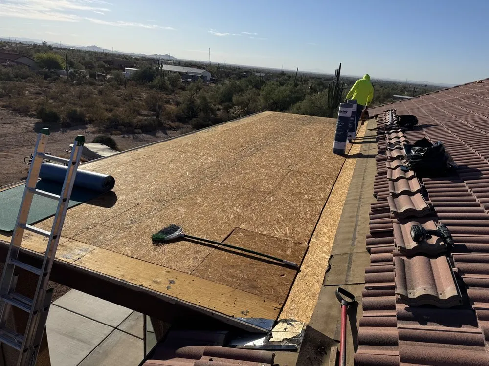 Slide of Angels Roofing