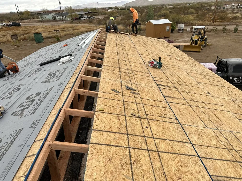 Slide of Angels Roofing