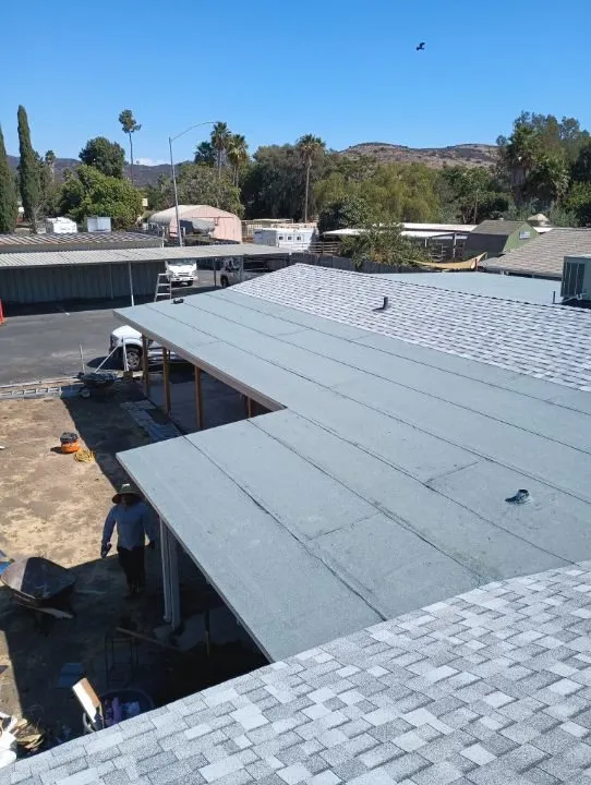 Slide of Angels Roofing