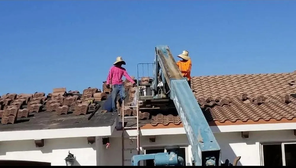Slide of Angel's Roofing