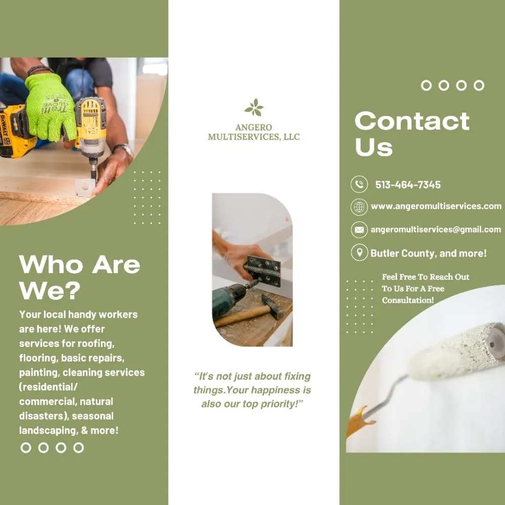 Slide of Angero Multiservices