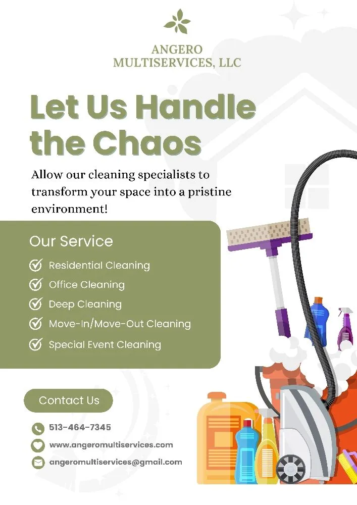 Slide of Angero Multiservices