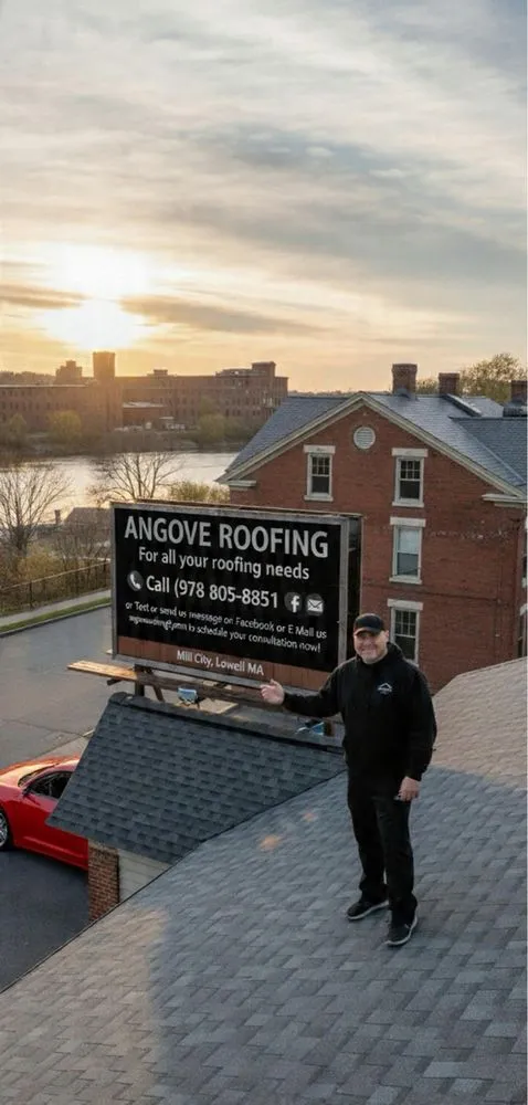 Slide of Angove Roofing
