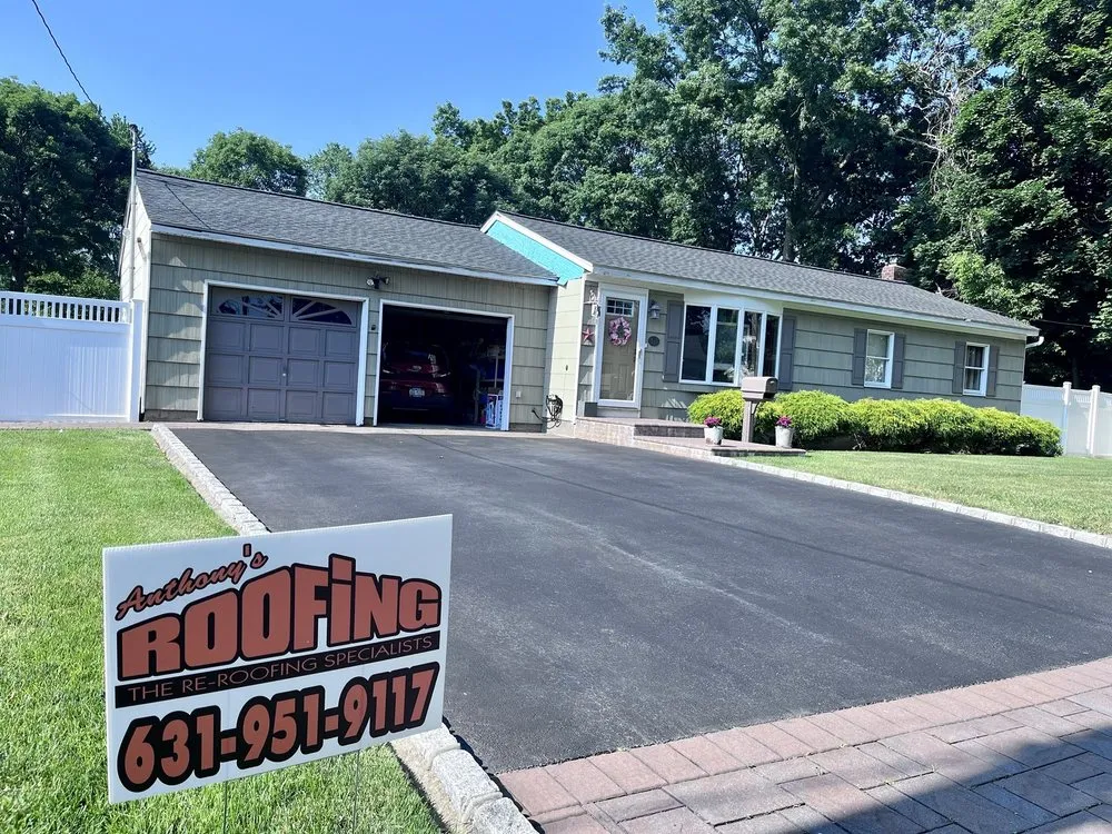 Slide of Anthony's Roofing