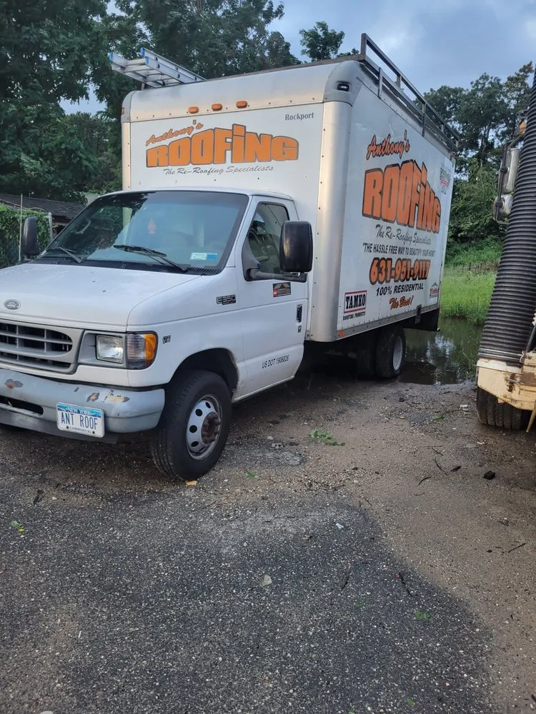 Slide of Anthony's Roofing