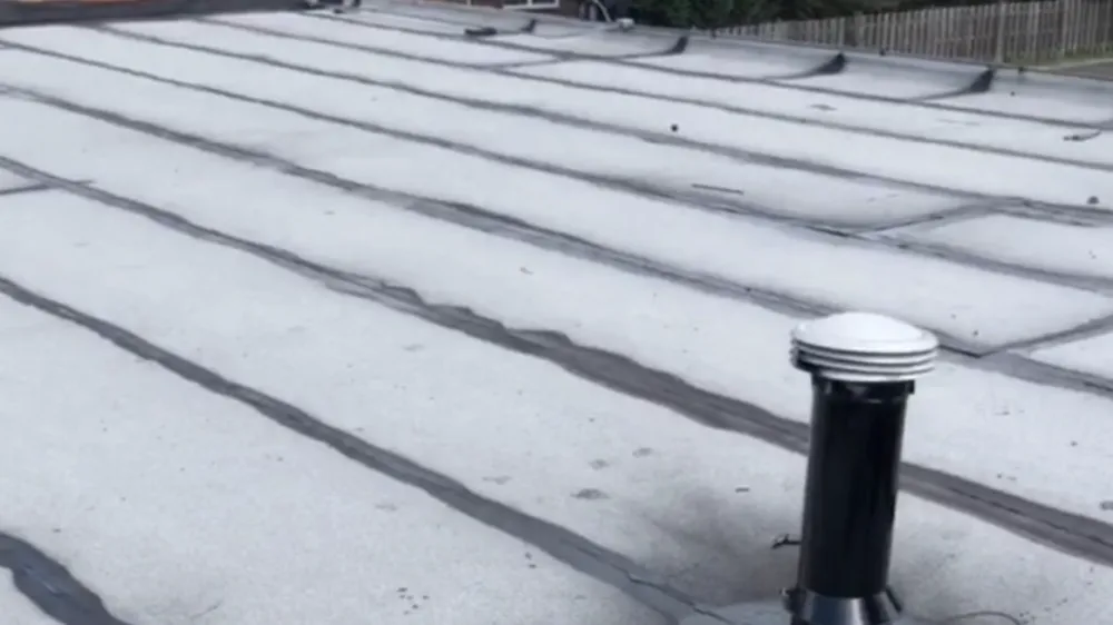 Slide of Anthony's Roofing