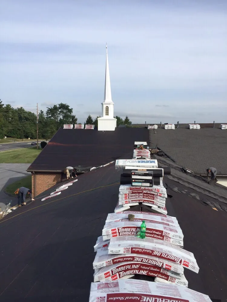 Slide of Antietam Roofing