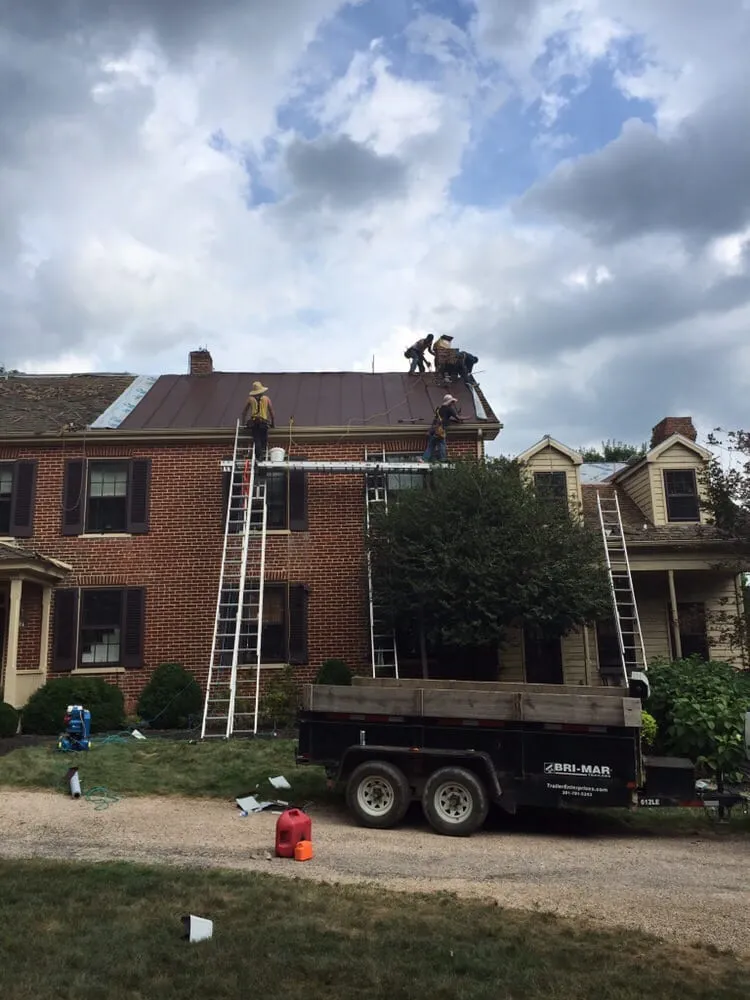 Slide of Antietam Roofing