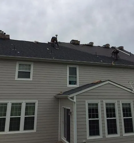 Slide of Antietam Roofing