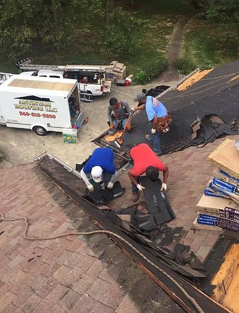 Slide of Antietam Roofing