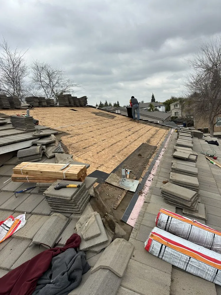 Slide of Antonio’s roof