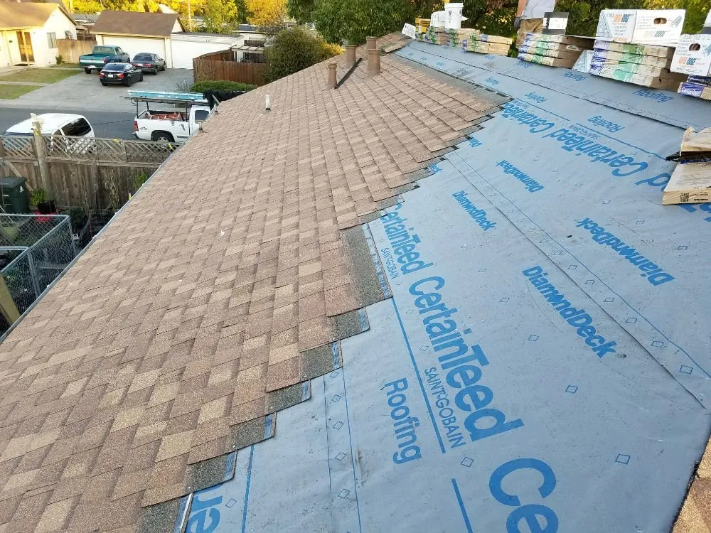 Slide of Antonio's Roofing