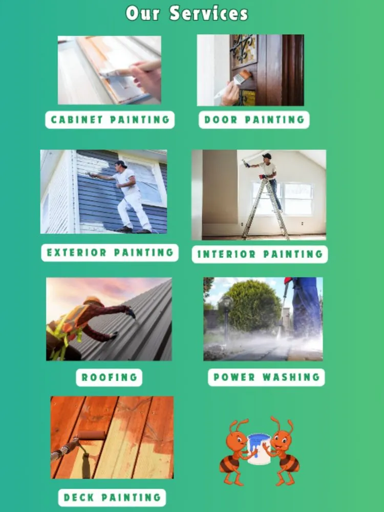 Slide of Ants Painting & Construction
