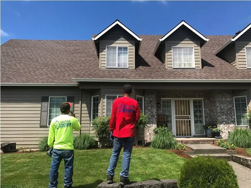 Slide of Anytime Roofing