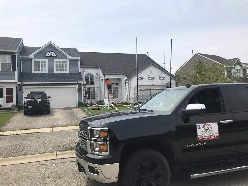 Slide of Aon Construction