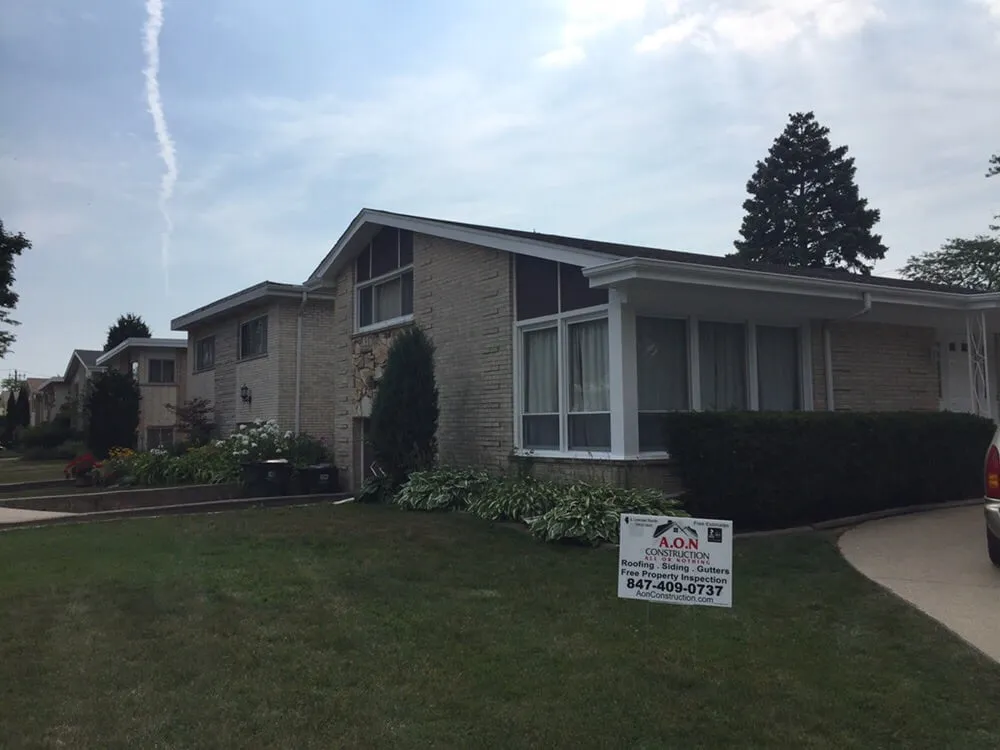 Slide of Aon Construction