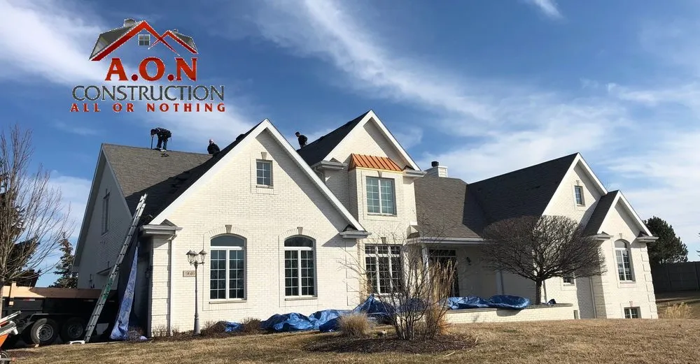 Slide of Aon Construction